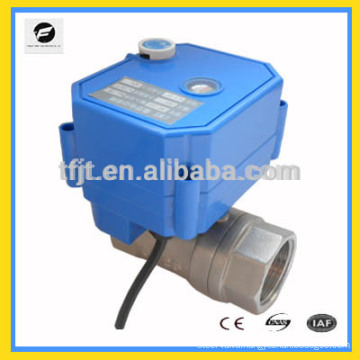 AC24V electric 2-way valve with position indicator to reuse of rainwater and reuse of grey water system